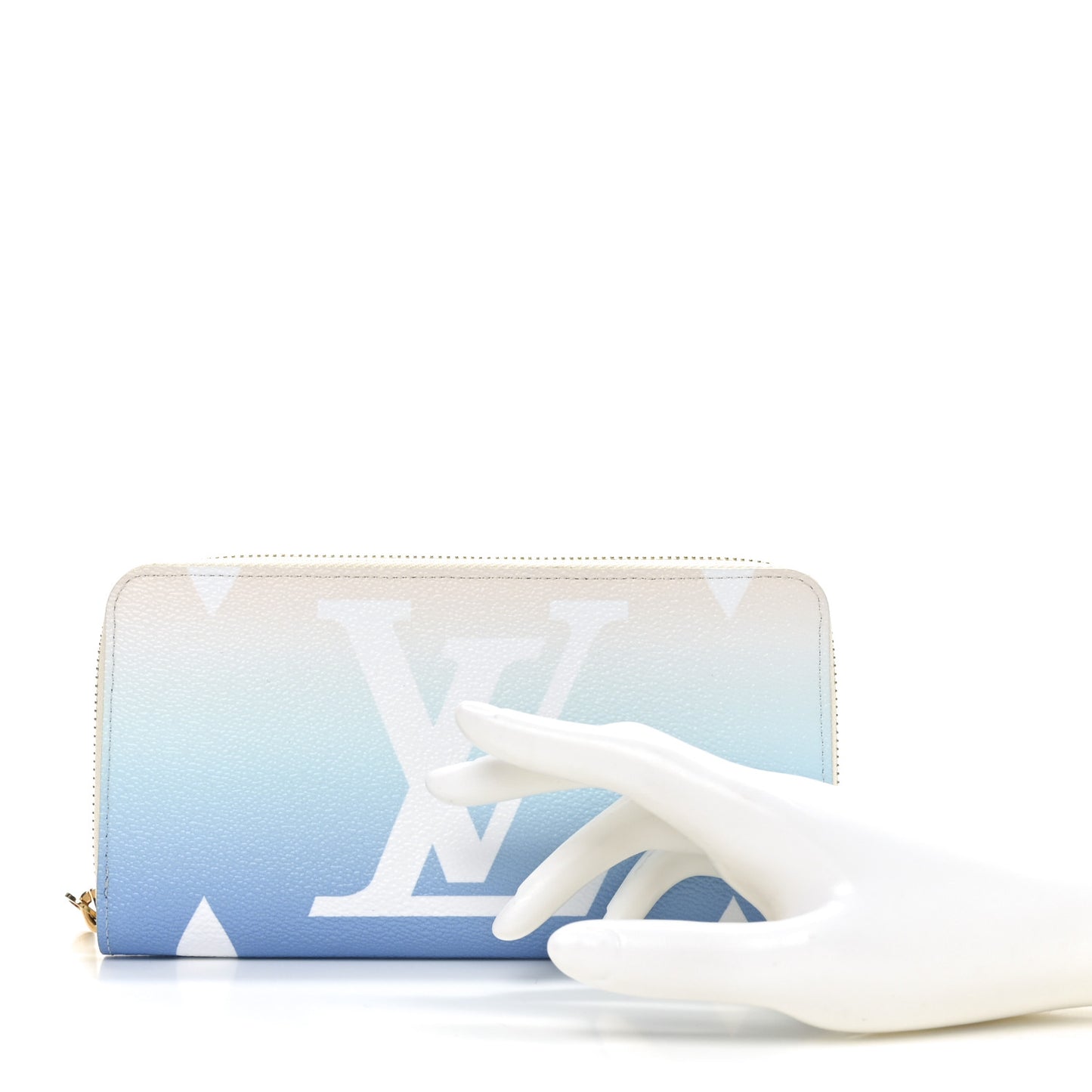Monogram Giant By The Pool Zippy Wallet Blue