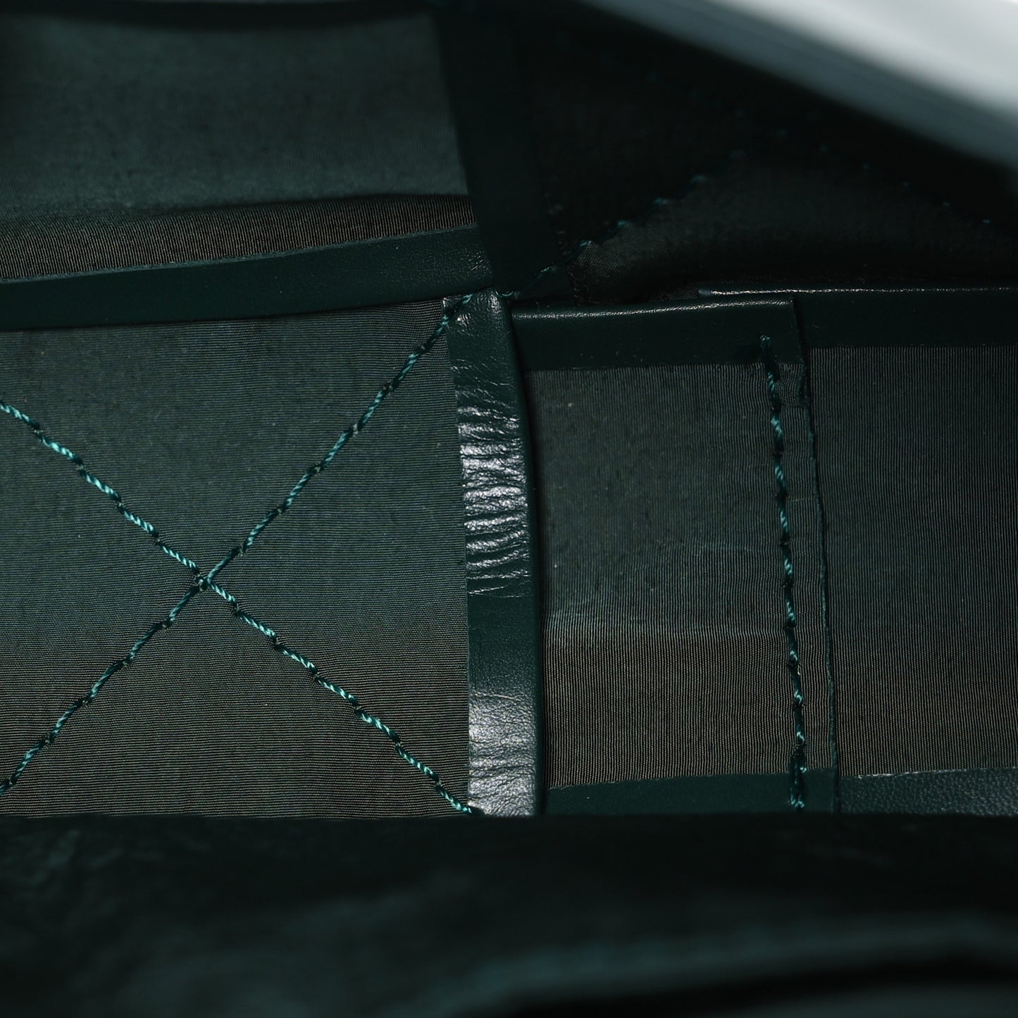 Paper Calfskin Intrecciato Cassette Belt Bag Raintree