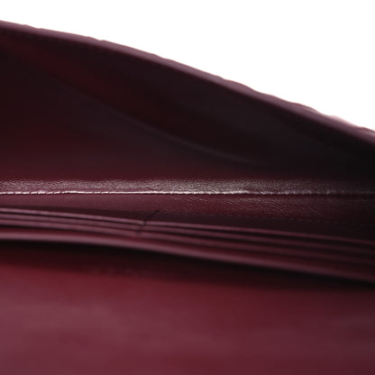 Bottega Veneta Nappa Intrecciato Long Andiamo Top Handle Clutch Barolo 5 of 12