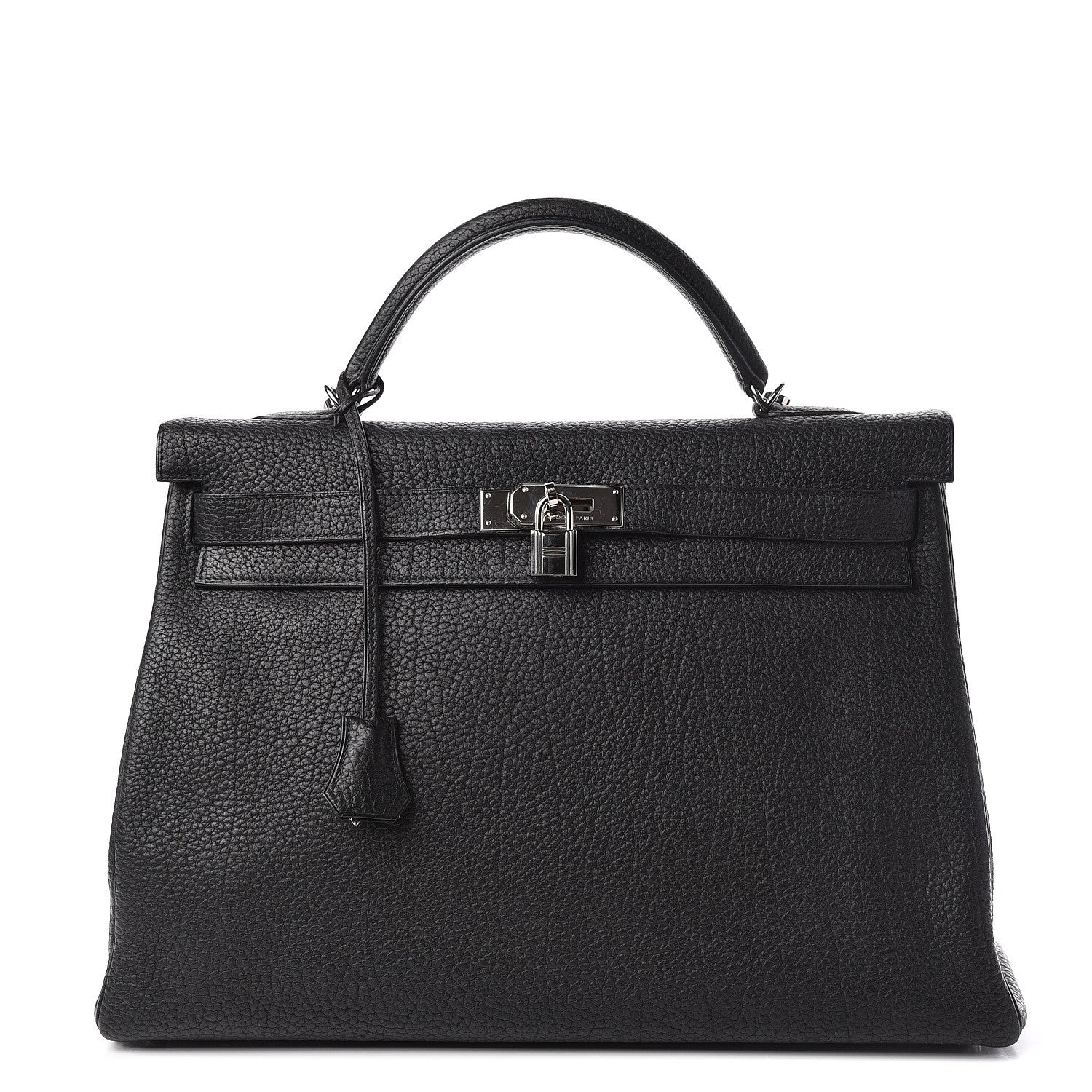 Hermes Fjord Kelly Retourne 40 Black 1 of 47