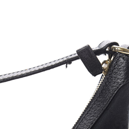 Gucci Monogram Medium Charmy Hobo Black 14 of 14