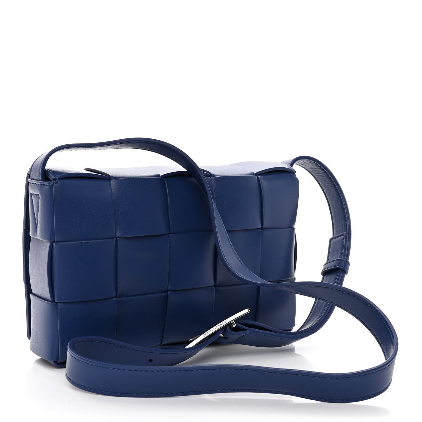 Lambskin Maxi Intrecciato Cassette Crossbody Bag Cruise
