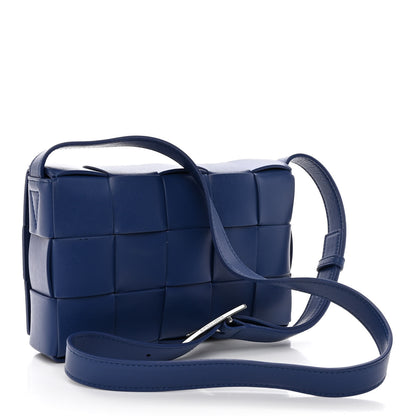 Bottega Veneta Lambskin Maxi Intrecciato Cassette Crossbody Bag Cruise 3 of 11