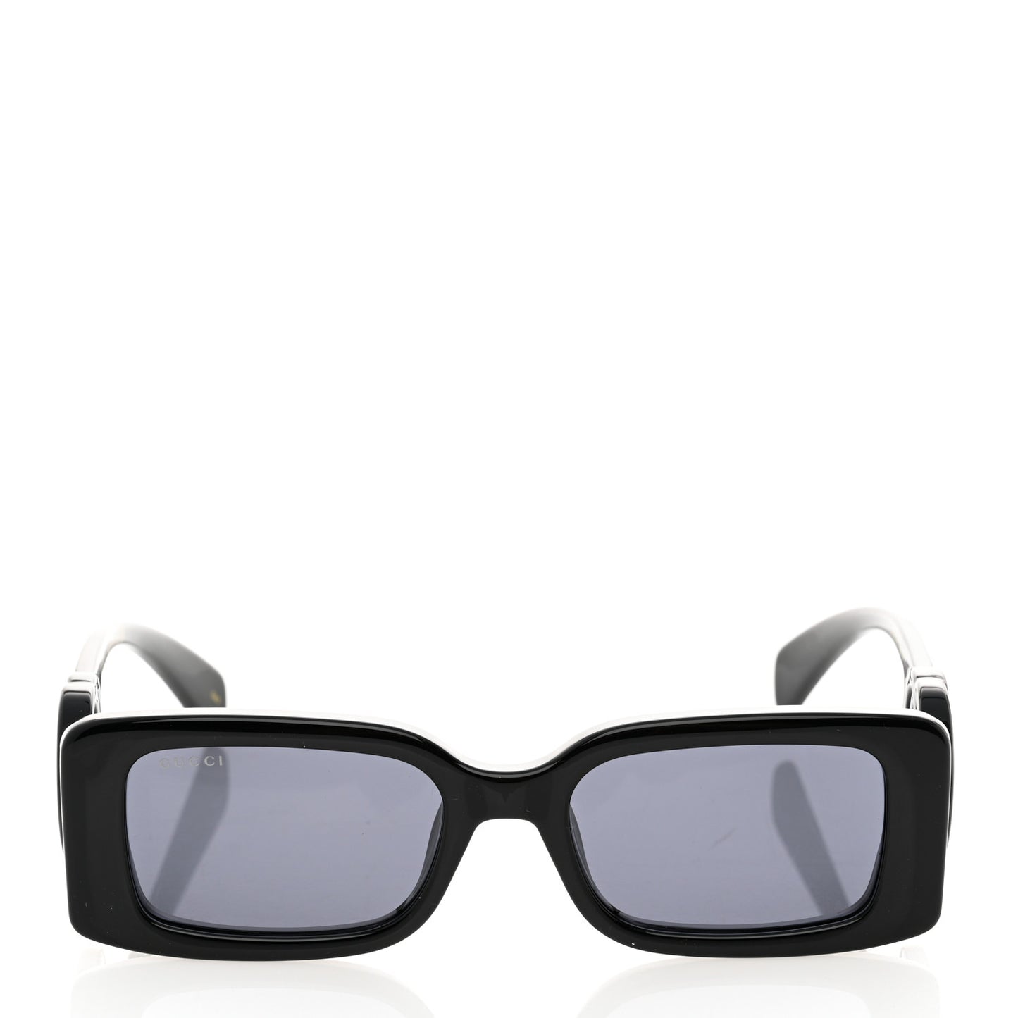 Acetate Chaise Rectangle Frame Sunglasses GG1325S Black