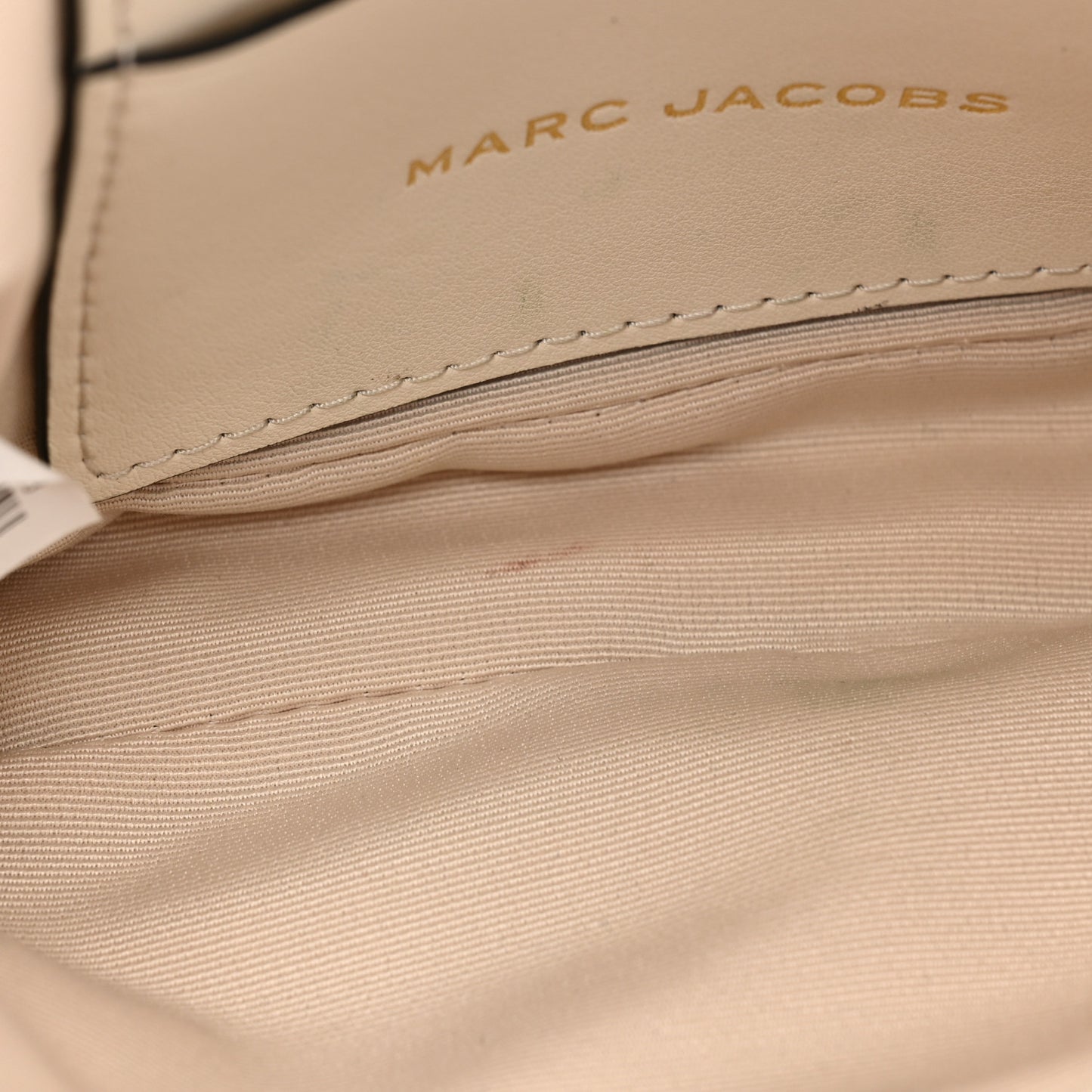 Calfskin Mini The J Marc Shoulder Bag Ivory