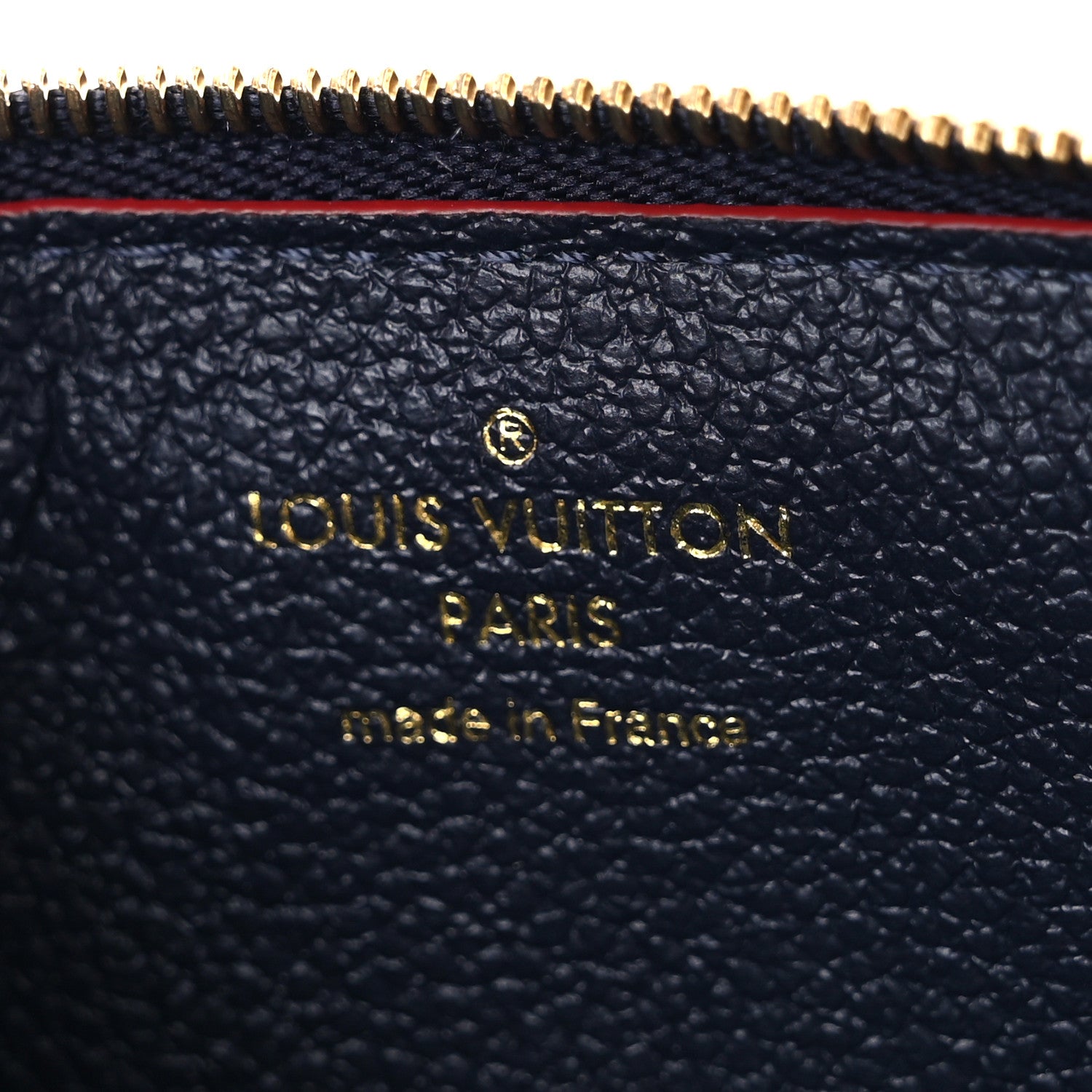 Louis Vuitton Empreinte Recto Verso Card Holder Marine Rouge 6 of 7