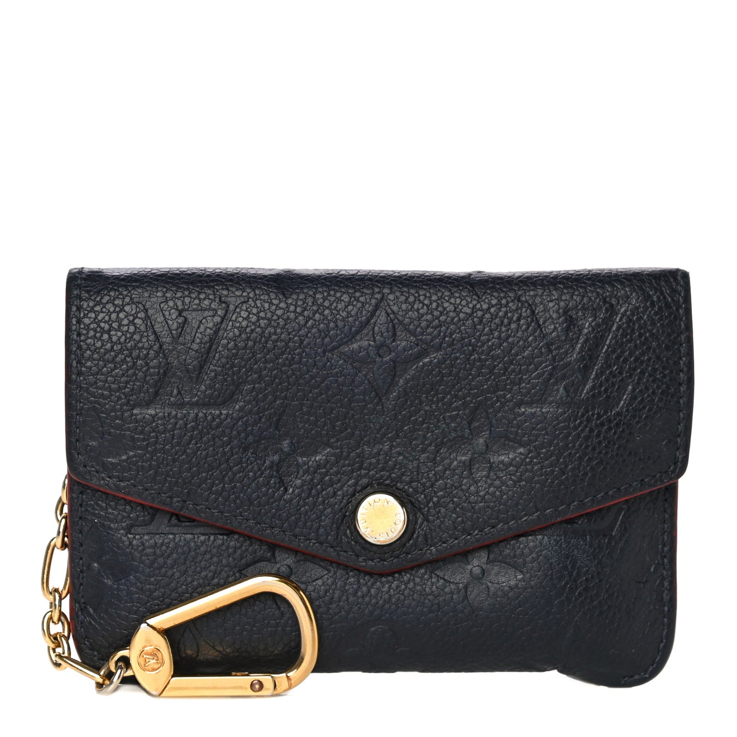 Empreinte Key Pouch Marine Rouge