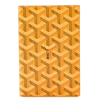Goyard Goyardine Passport Wallet Yellow 7 of 8