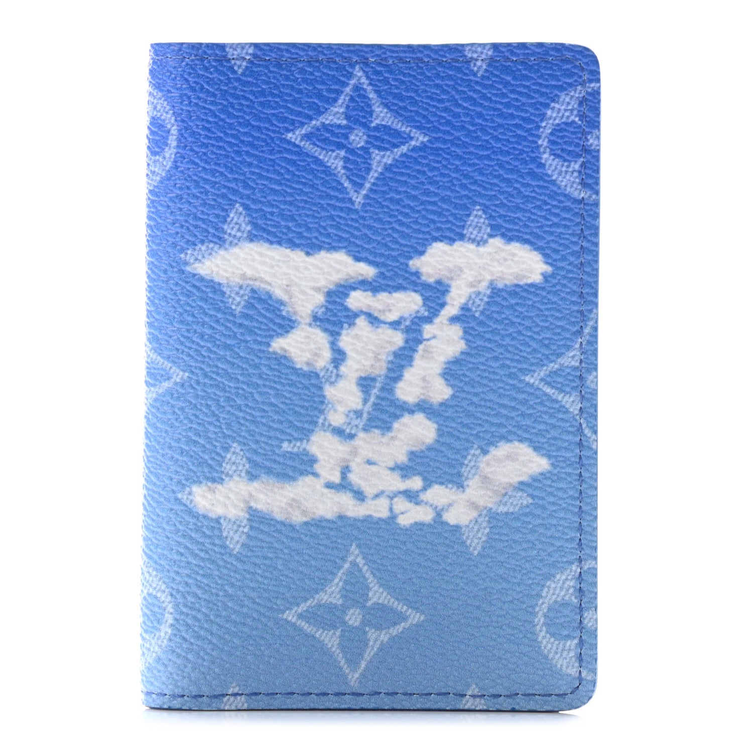 Louis Vuitton Monogram Clouds Pocket Organizer Blue 1 of 7