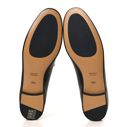 Gucci Calfskin Womens Jordaan Loafers 39.5 Black 5 of 8