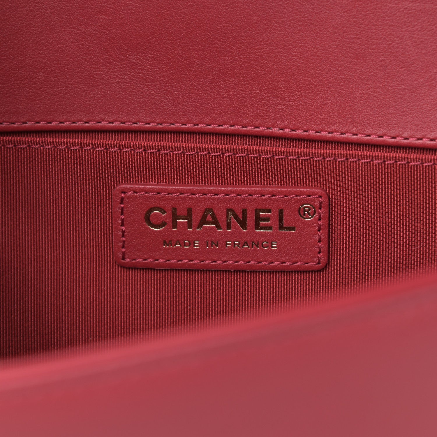 Chanel Calfskin Medium Boy Logo Top Handle Flap Red 6 of 11