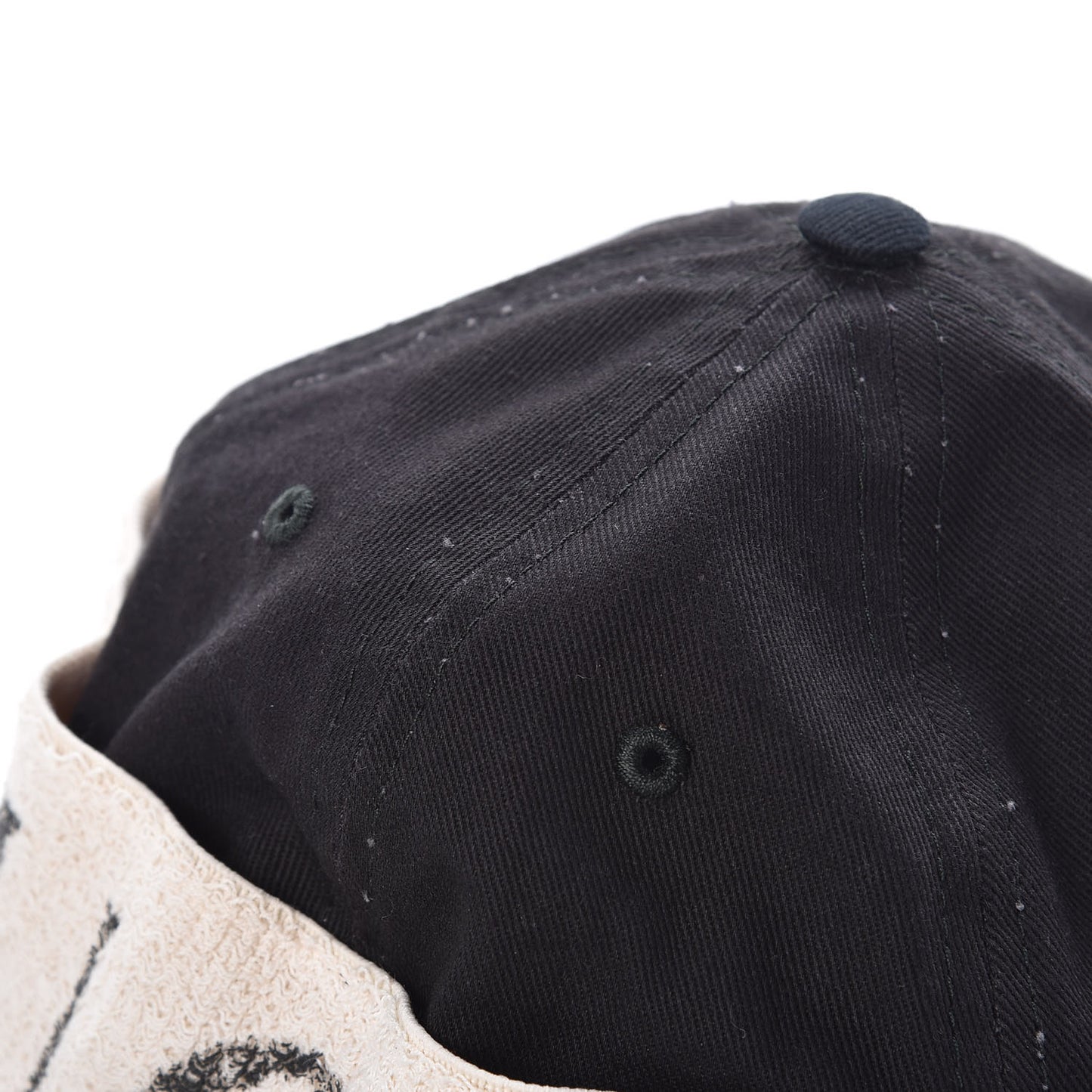 Baseball Hat with Headband L Black