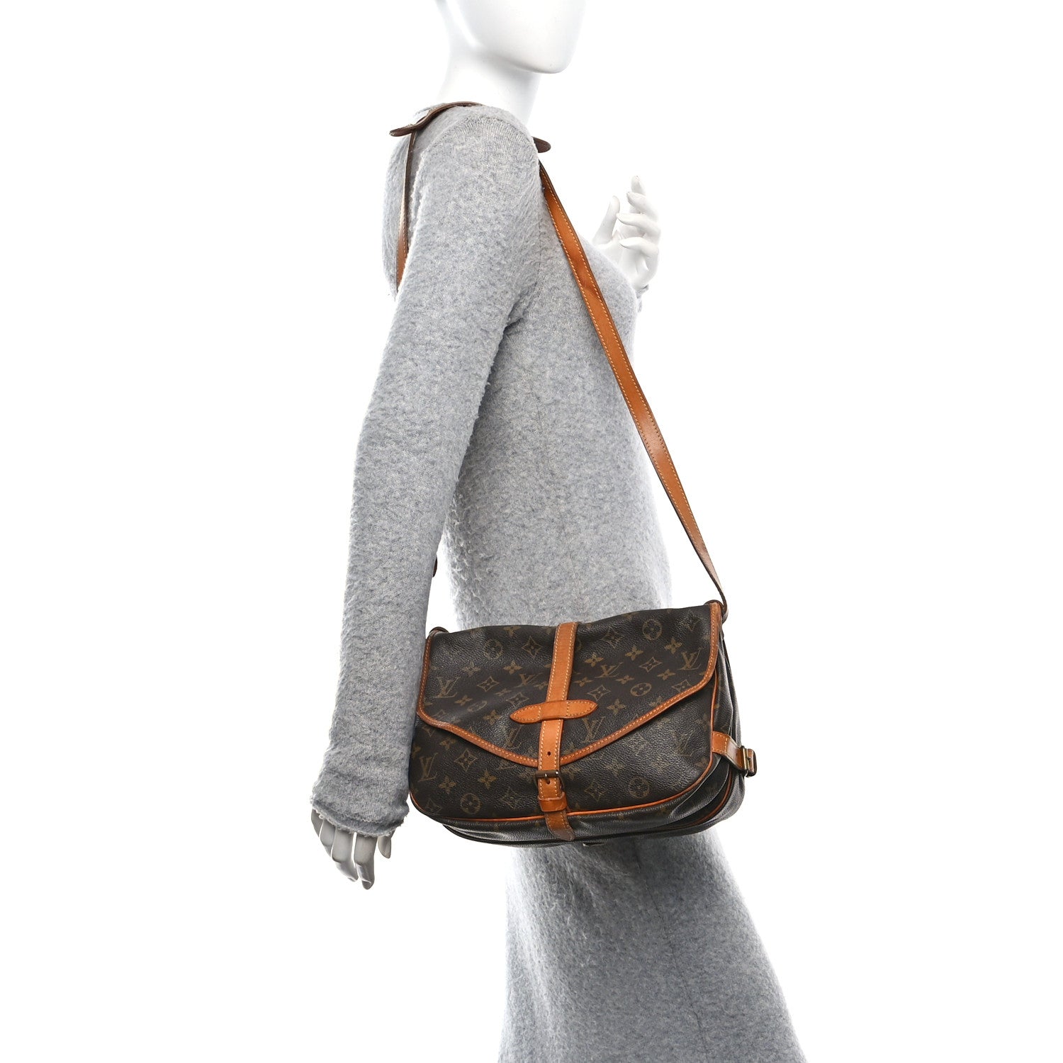 Louis Vuitton Monogram Saumur MM 2 of 13