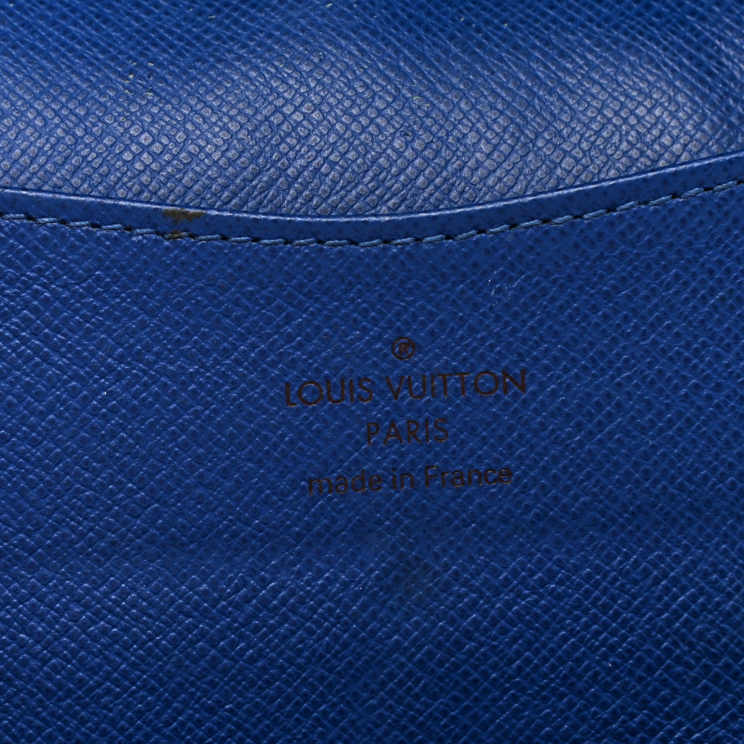 Louis Vuitton Monogram Josephine Wallet Blue 6 of 8