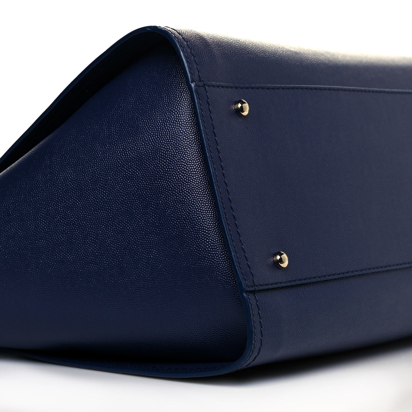 Caviar Small Studded Deauville Tote Navy