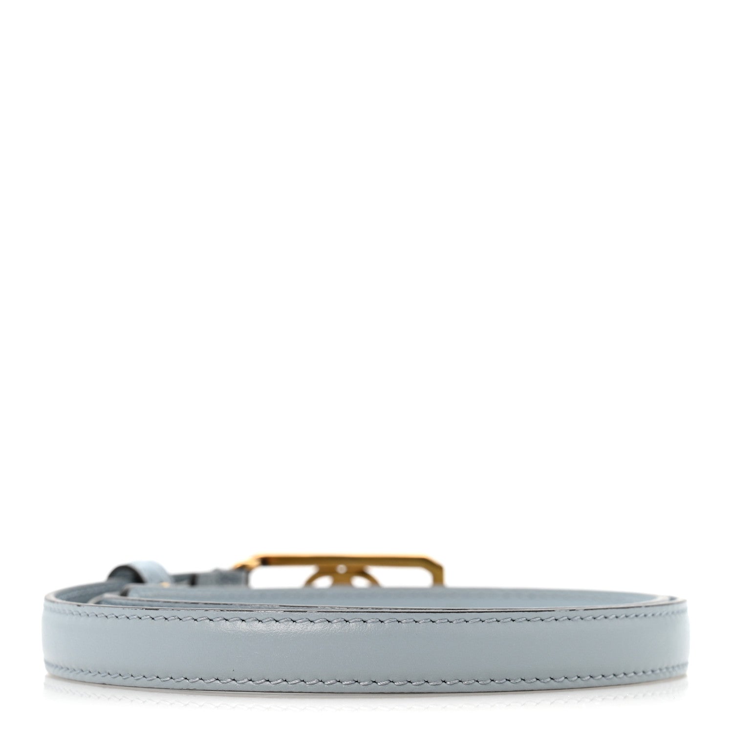 Gucci Calfskin Plutone Calfskin Interlocking G 15mm Belt 70 28 Blue 2 of 5