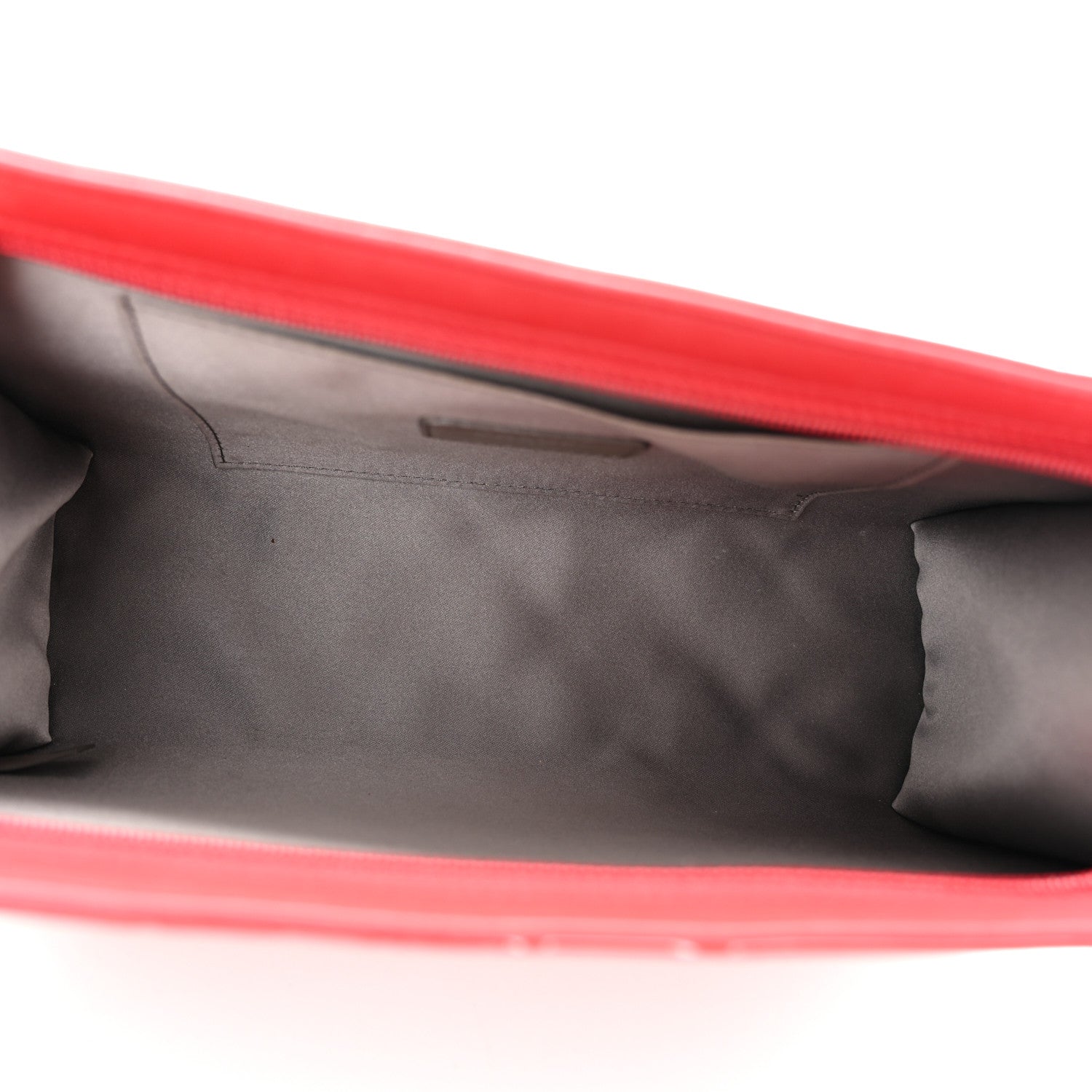 Chanel Patent Calfskin Lucky Symbols Pochette Red 4 of 9