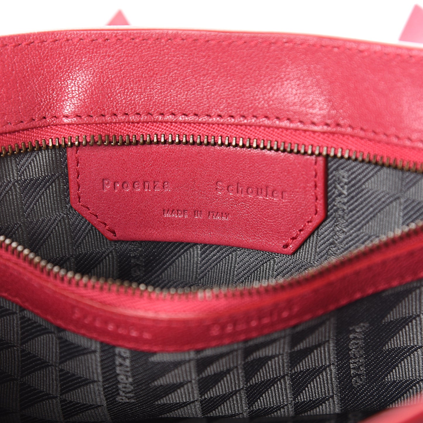 Lambskin Tiny PS1 Satchel Raspberry