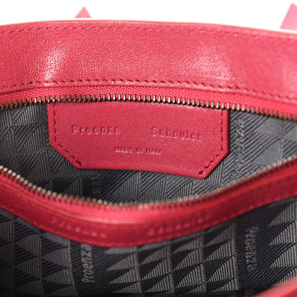 Proenza Schouler Lambskin Tiny PS1 Satchel Raspberry 5 of 6