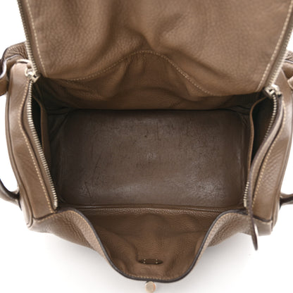 Hermes Taurillon Clemence Lindy 34 Etoupe 5 of 11