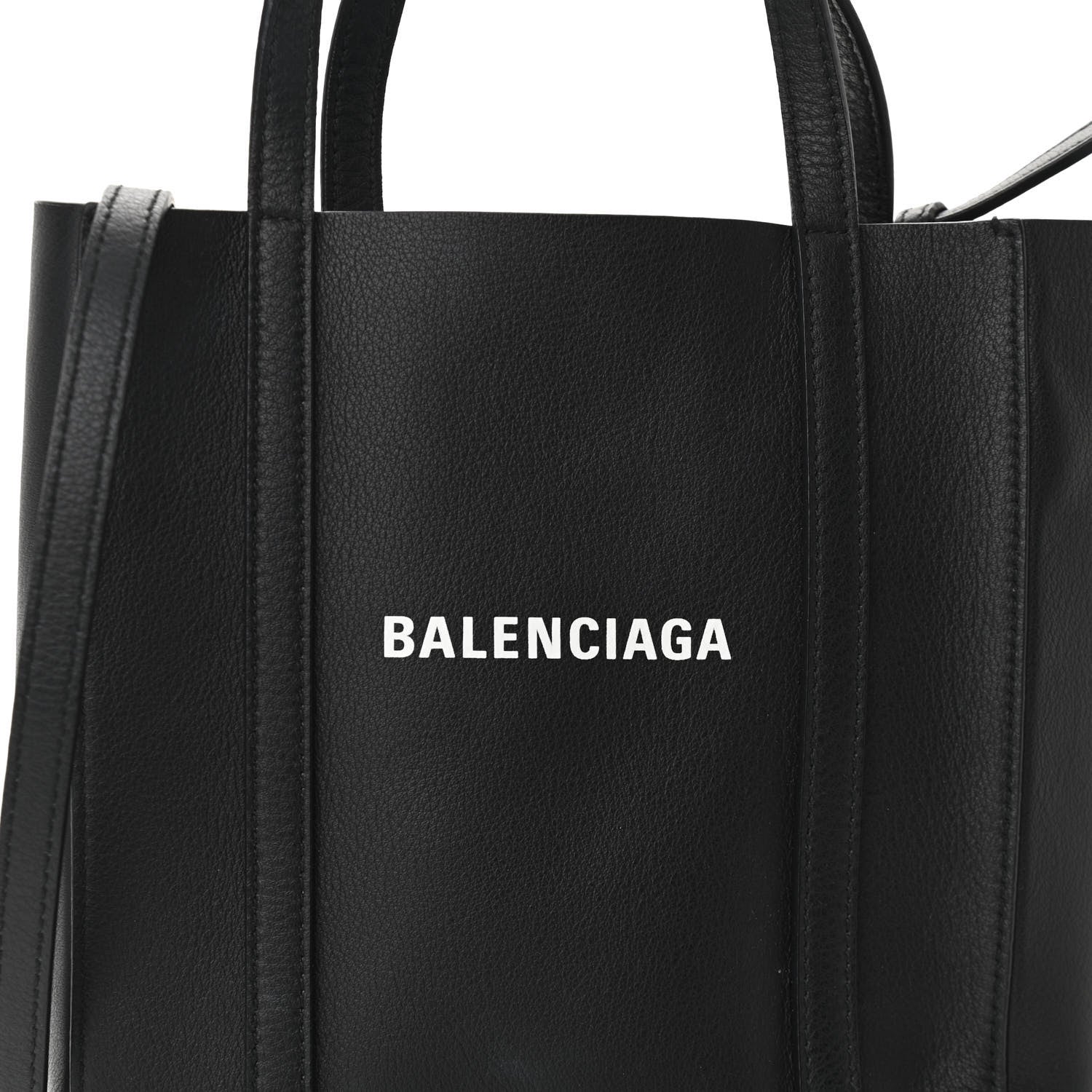 Balenciaga Calfskin XXS Everyday Tote Black 7 of 9