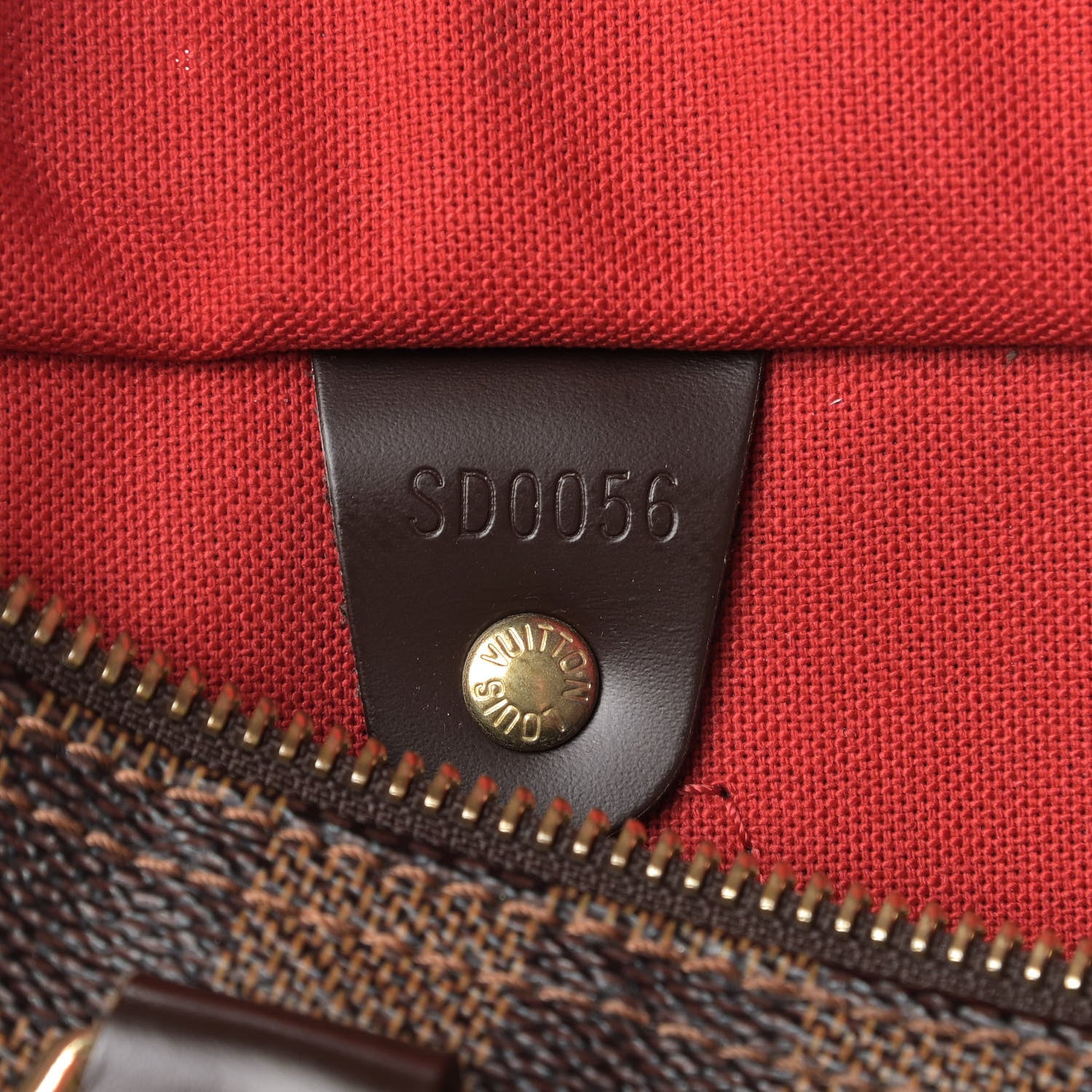 Louis Vuitton Damier Ebene Speedy 25 9 of 9