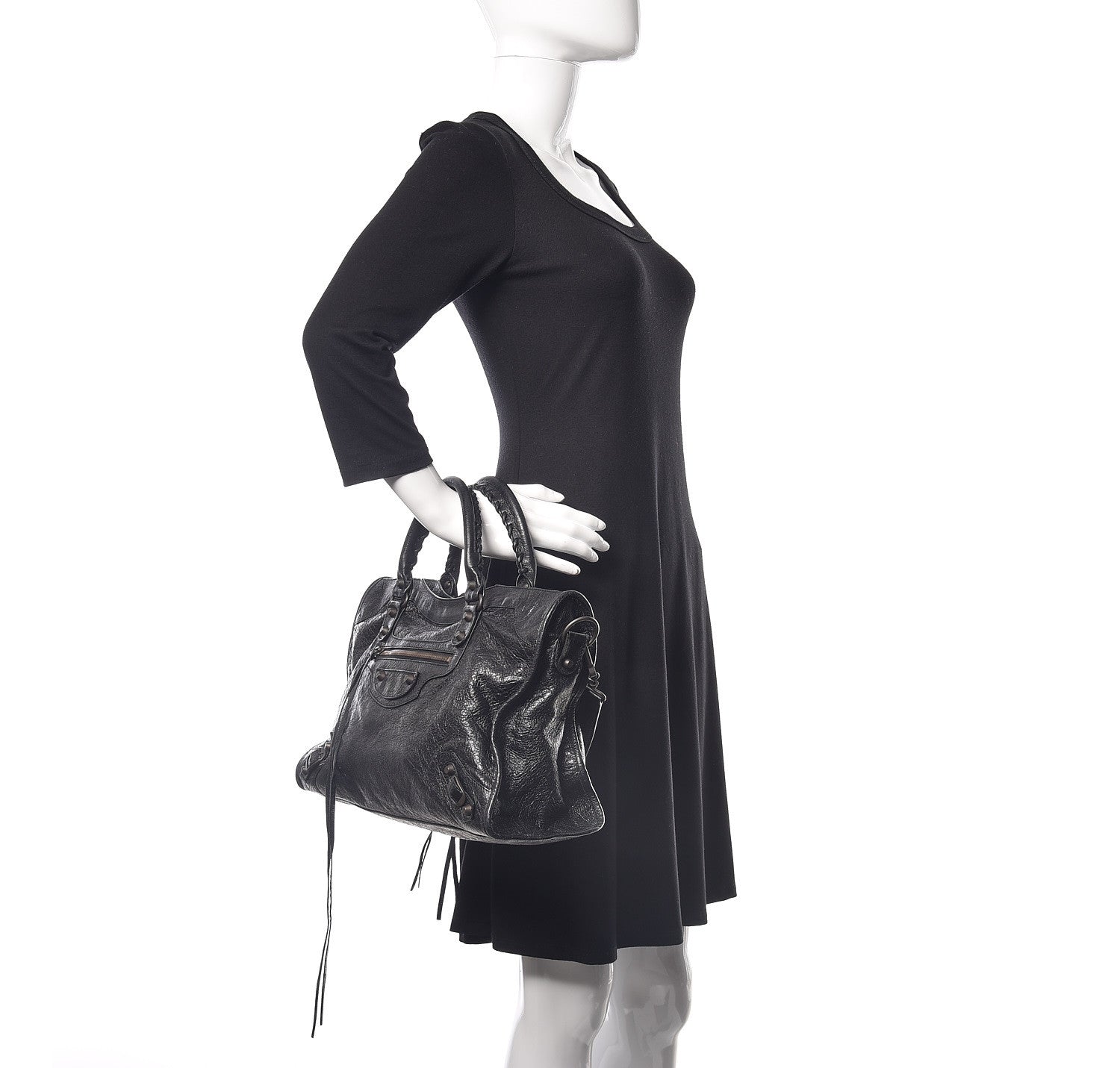 Balenciaga Agneau Classic Hardware City Black 3 of 11