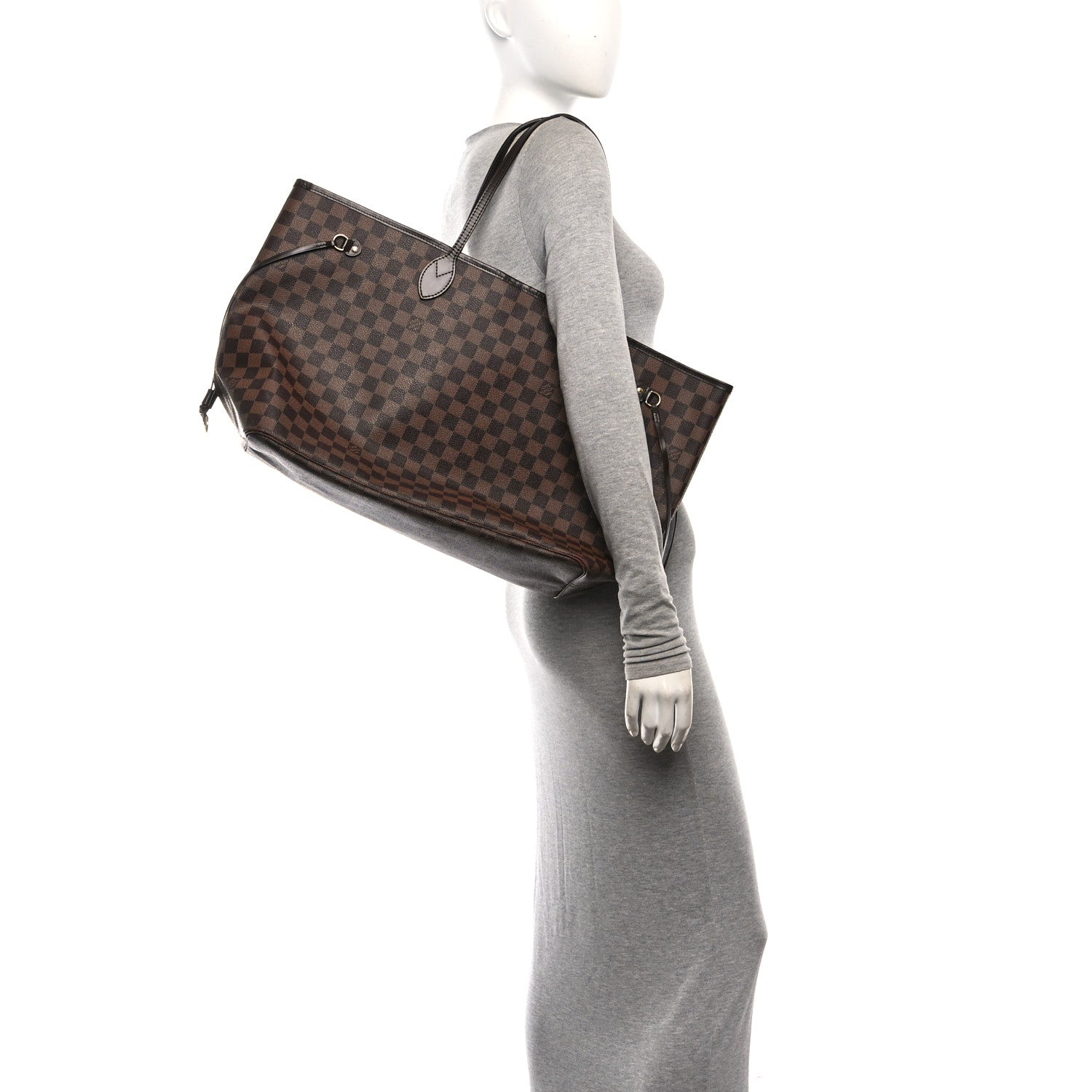 Louis Vuitton Damier Ebene Neverfull GM 2 of 13