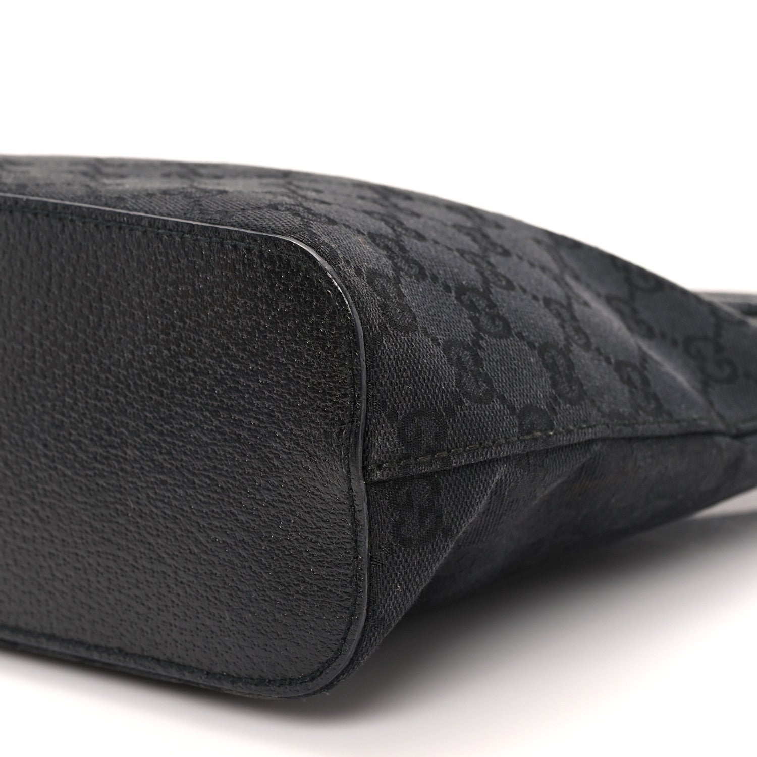 Gucci Monogram GG Signature Shoulder Bag Black 10 of 11