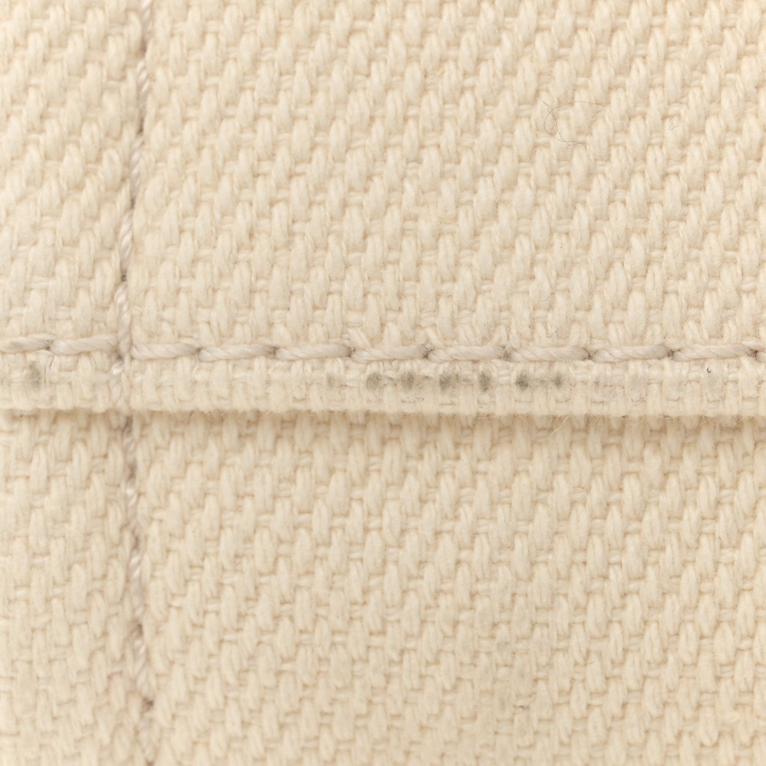 Chanel Canvas Pearl Medium Deauville Tote Ecru Beige 12 of 12