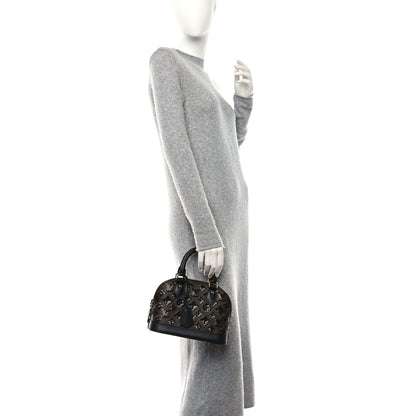 Louis Vuitton Monogram Sequins Eclipse Alma BB Black 2 of 8