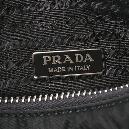Prada Nylon Sequin Embellished Polka Dot Re-Edition 2005 Shoulder Bag Black 6 of 10