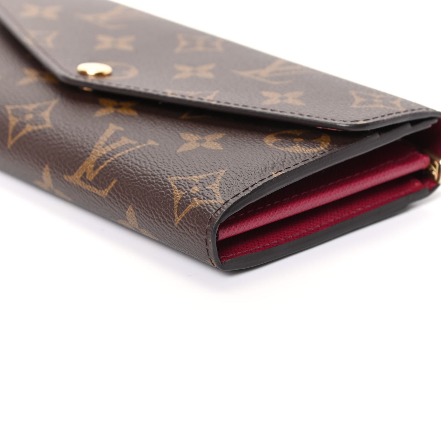 Louis Vuitton Monogram Sarah Wallet NM Fuchsia 8 of 9