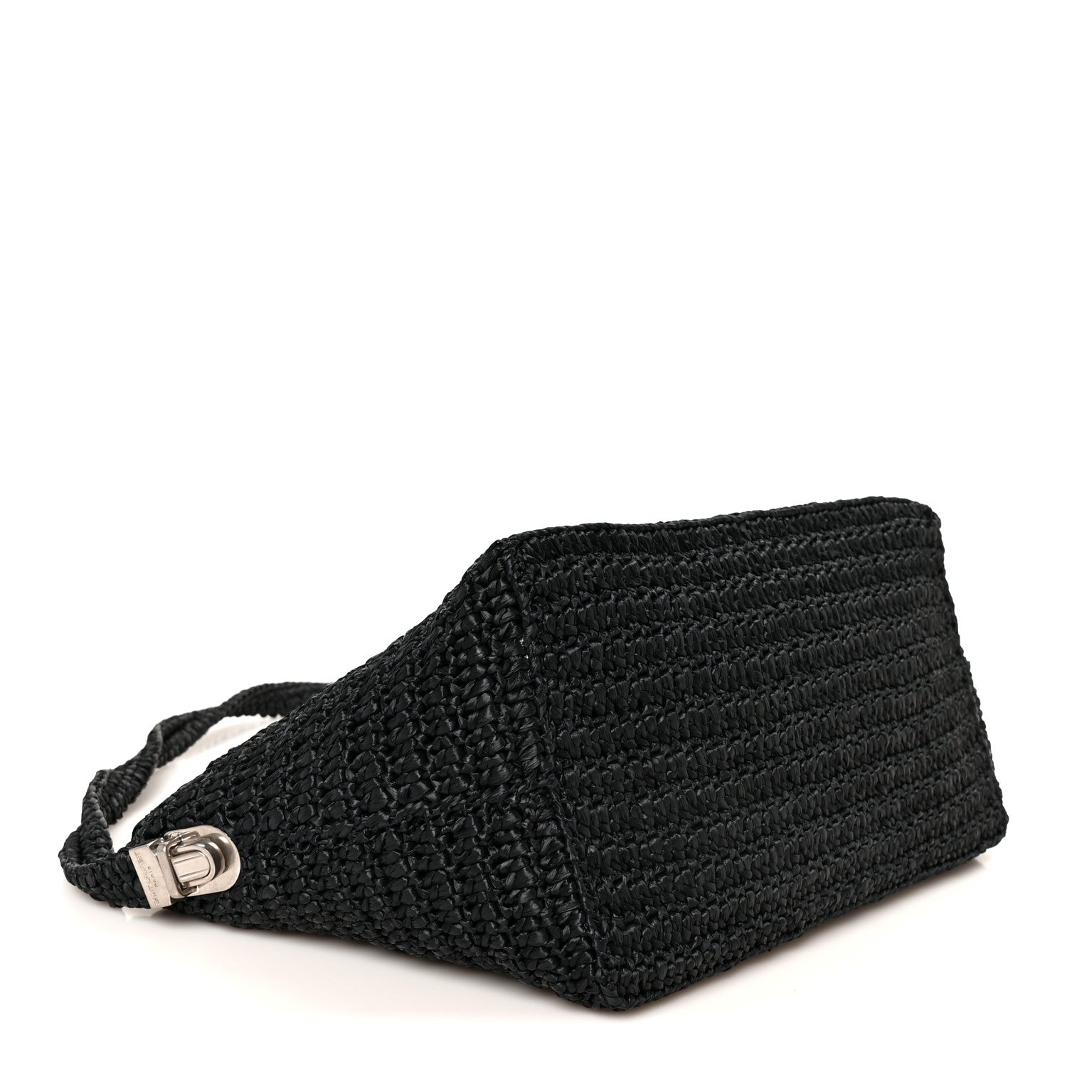 Saint Laurent Raffia Le Crossbody Black 4 of 11