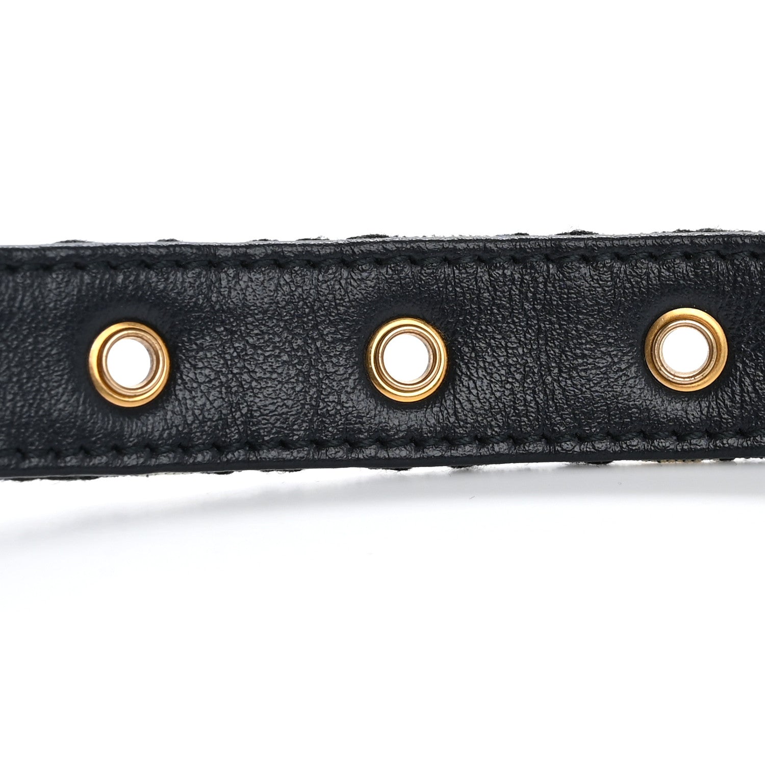 Christian Dior Jacquard Oblique 20mm Saddle Belt 80 32 Blue 4 of 8