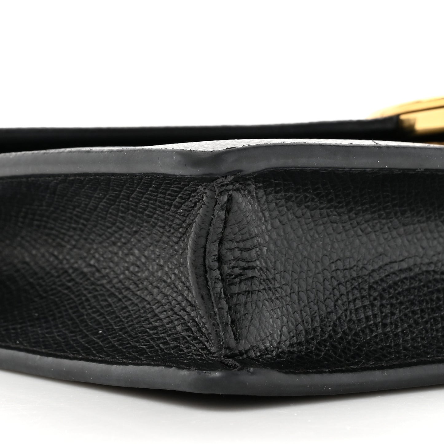 Lucido F is Fendi Medium Envelope Wallet on Chain Black