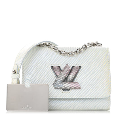 Louis Vuitton Epi Milky Way Twist Braided Chain Shoulder Bag Icy Blue 1 of 11