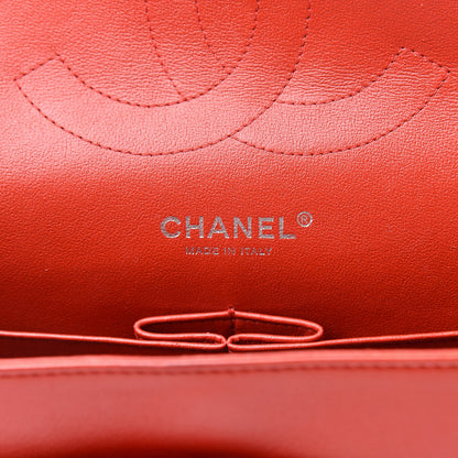 Chanel Lambskin Quilted Jumbo Double Flap Red 5 of 17
