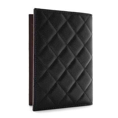 Chanel Caviar Quilted Passport Holder Black 3 of 8