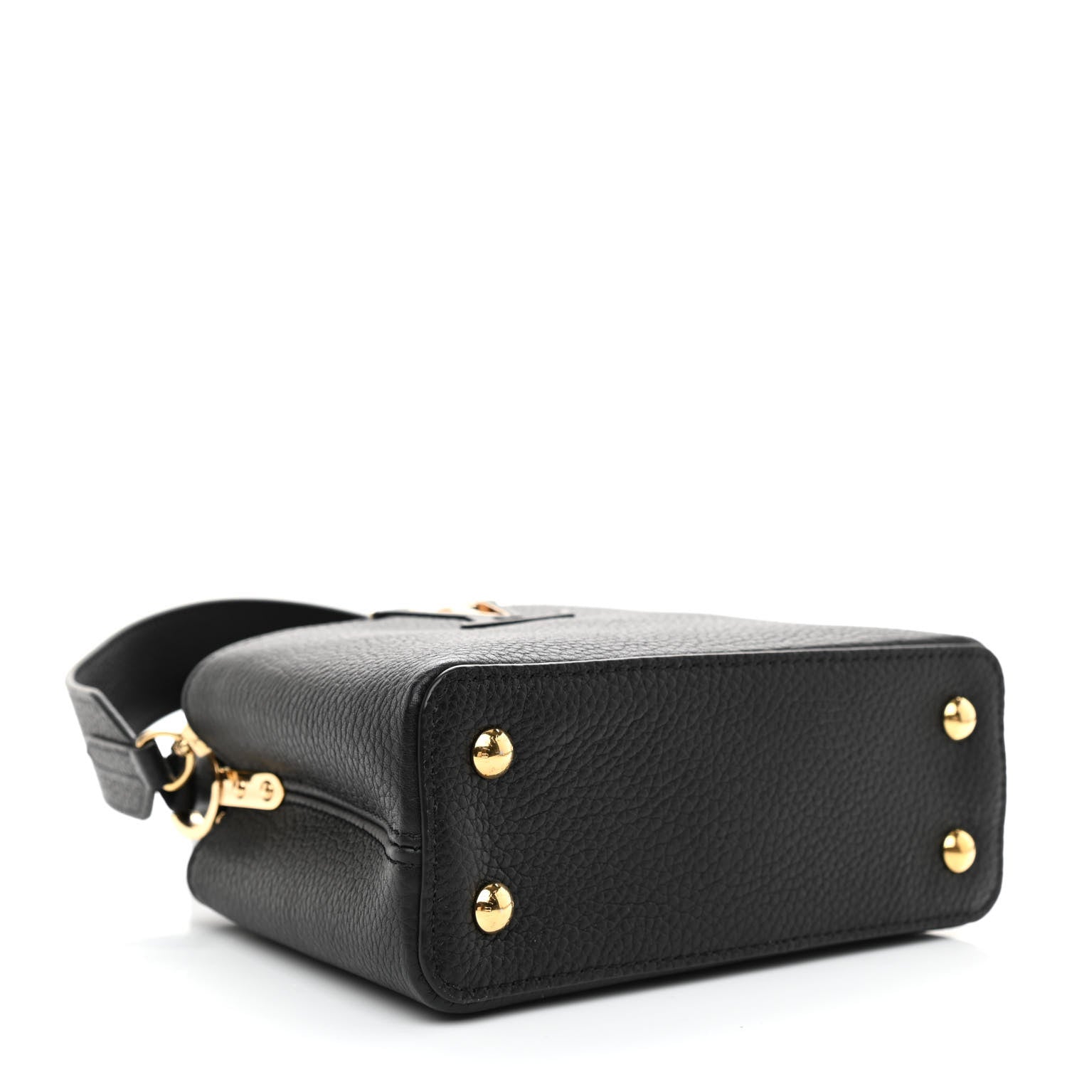 Louis Vuitton Taurillon Mini Capucines Black 4 of 8