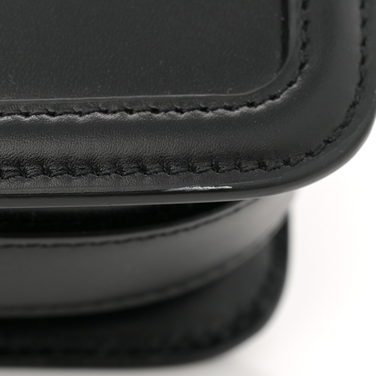 Saint Laurent Box Calfskin Monogram Medium Solferino Satchel Black 11 of 13