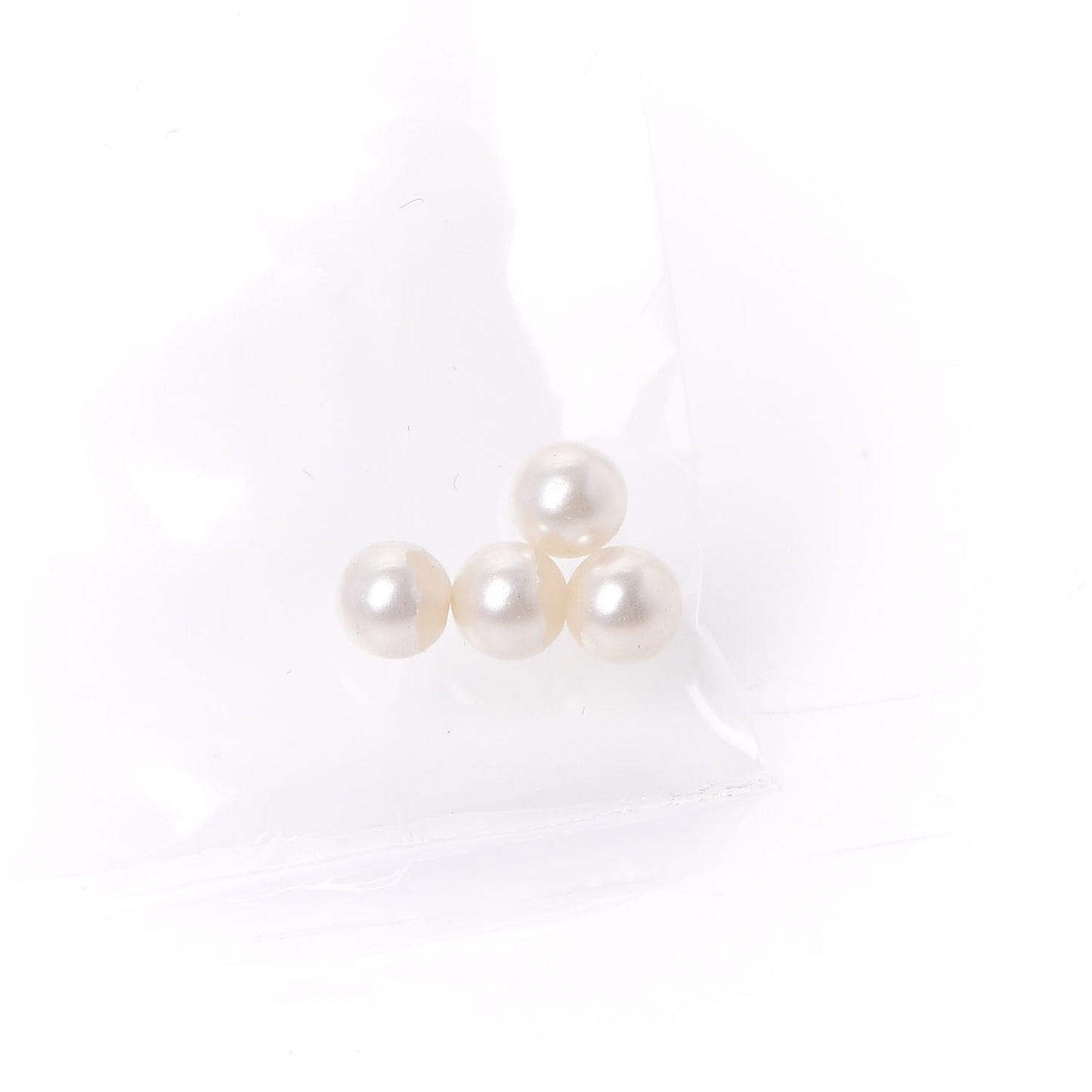 Pearl CC Clip On Earrings Gold