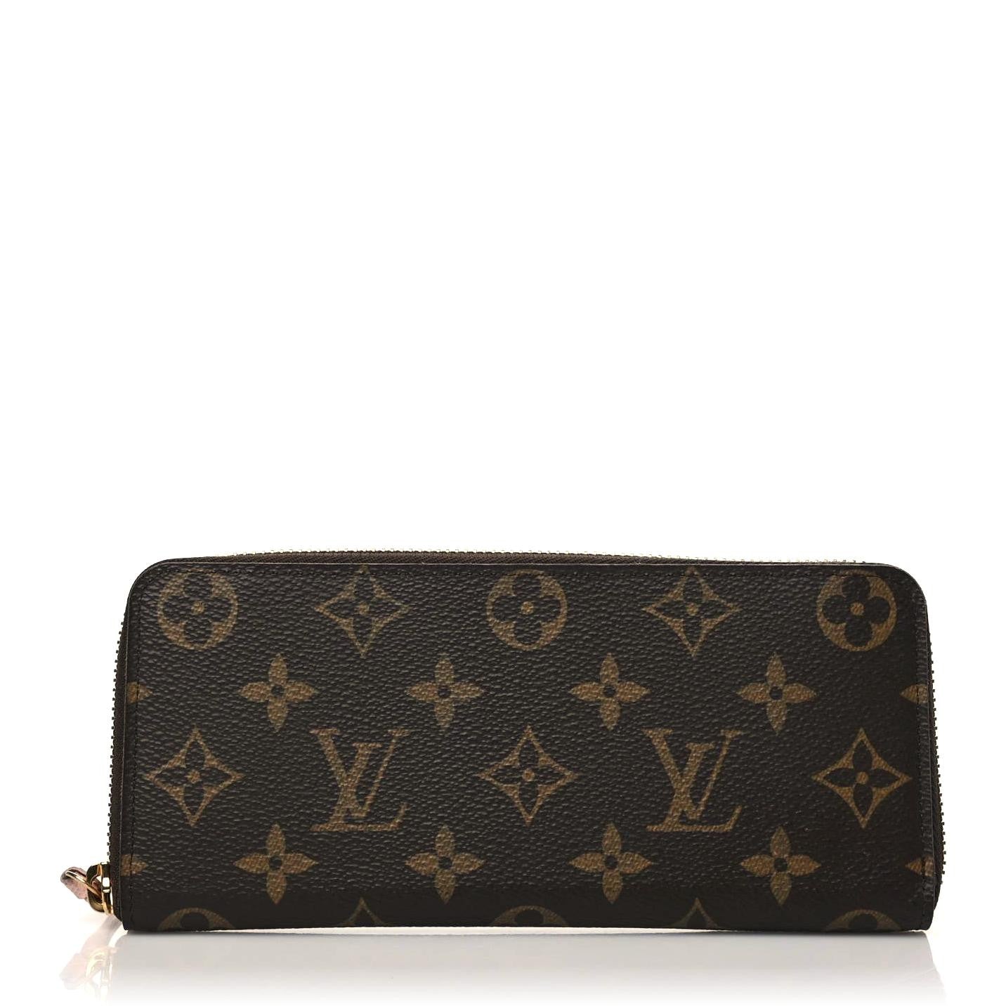 Louis Vuitton Monogram Clemence Wallet Rose Ballerine 1 of 7