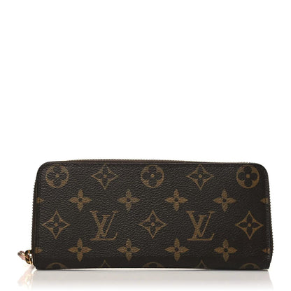 Louis Vuitton Monogram Clemence Wallet Rose Ballerine 1 of 7
