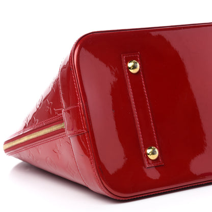 Louis Vuitton Vernis Alma GM Pomme D'Amour 9 of 19