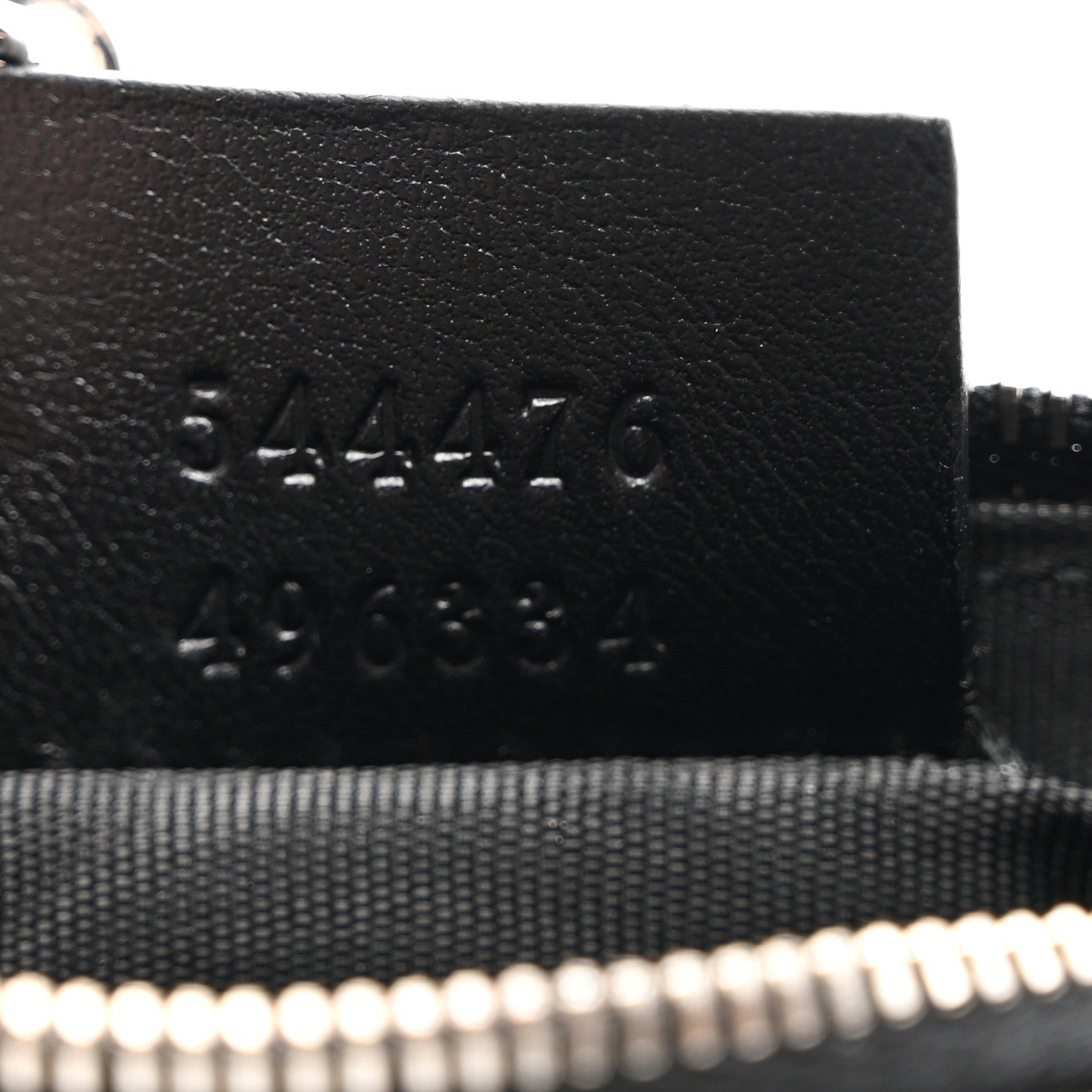 Gucci Microguccissima Key Ring Coin Case Black 7 of 7