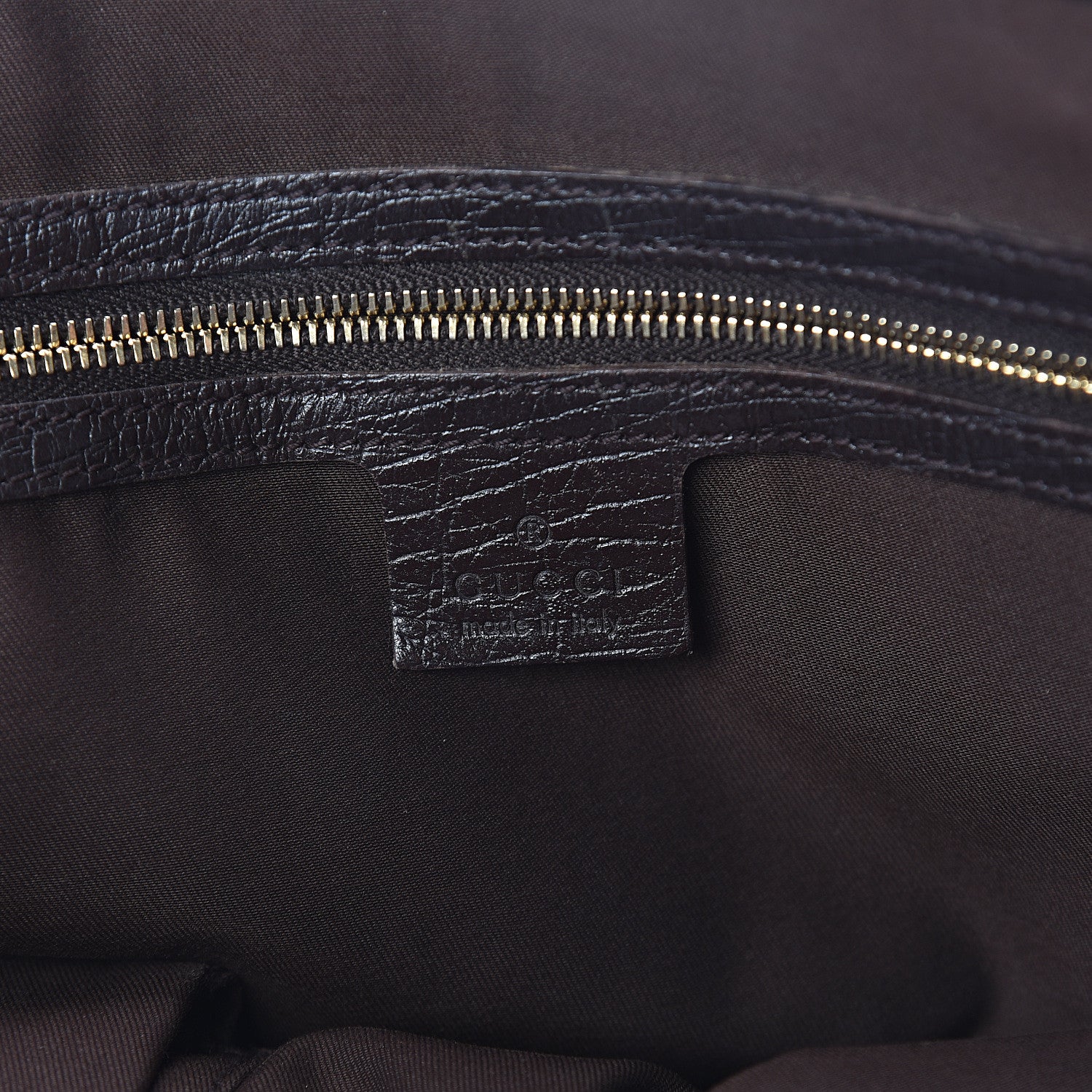 Gucci Monogram Medium Jolicoeur Tote Dark Brown 6 of 13