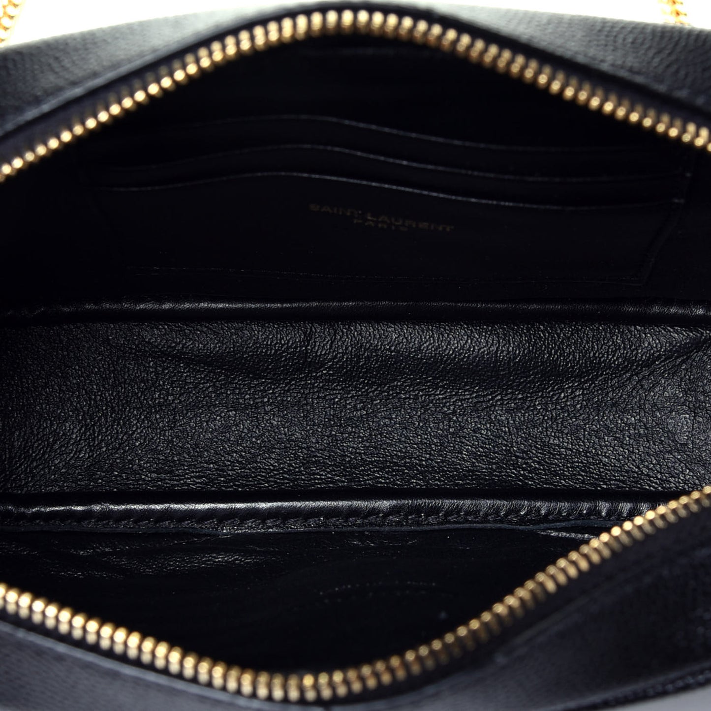 Grain De Poudre Matelasse Monogram Mini Lou Camera Bag Black