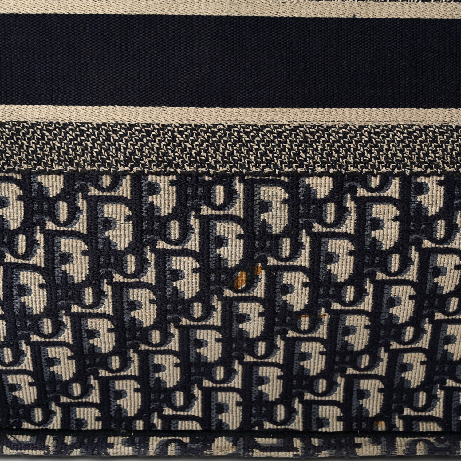 Christian Dior Oblique Book Tote Blue Multicolor 15 of 17