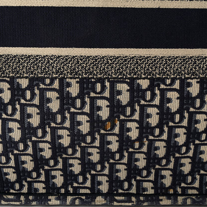 Christian Dior Oblique Book Tote Blue Multicolor 15 of 17